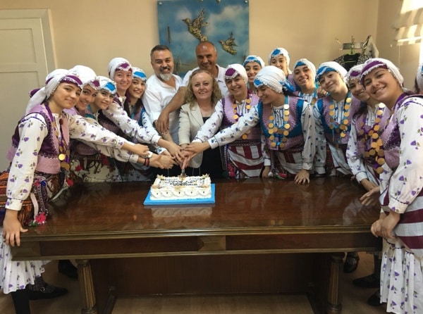 Türkiye 5. cisi Olan Halk Oyunları Ekibimize Okul Müdürümüz Pasta İkramında Bulundu