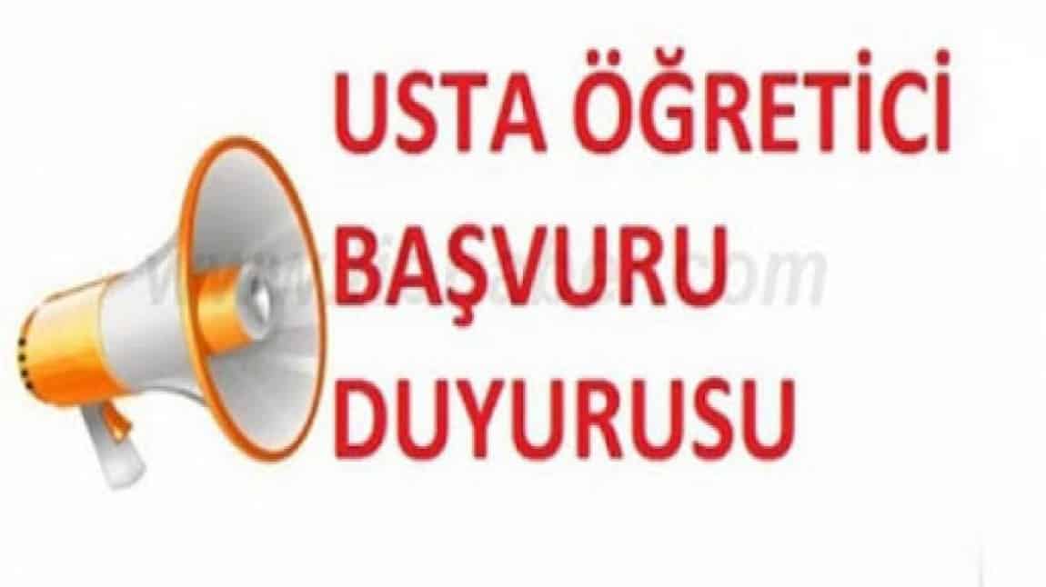 USTA ÖĞRETİCİ BAŞVURU DUYURUSU 2024-2025